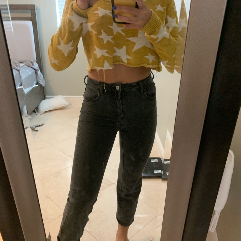 Pacsun black mom jeans